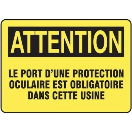 Accuform Traffic Cone Top Warning Sign FBC730